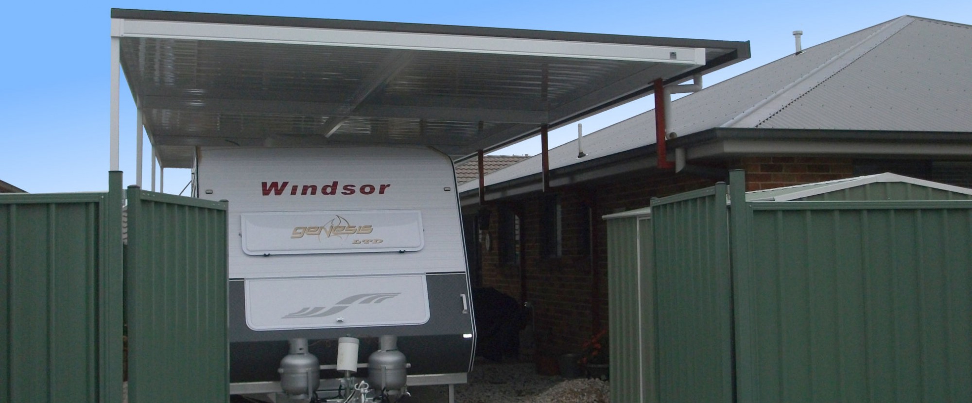 <small>Protect your vehicle</small>CARPORTS